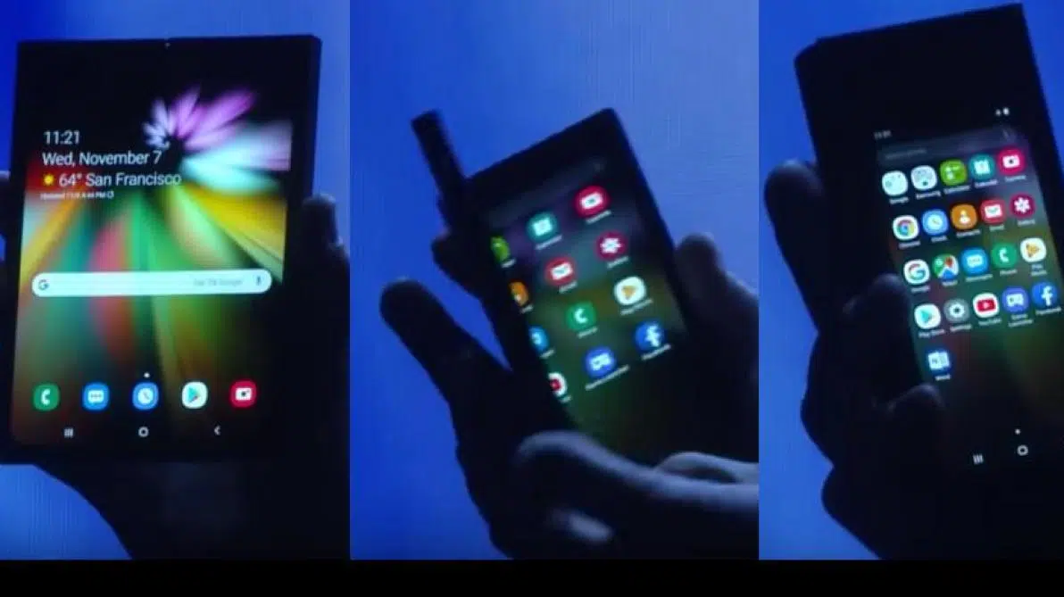 Annonce du nouveau téléphone pliable de Samsung