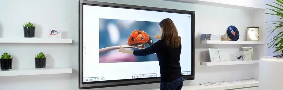 écran interactif tactile